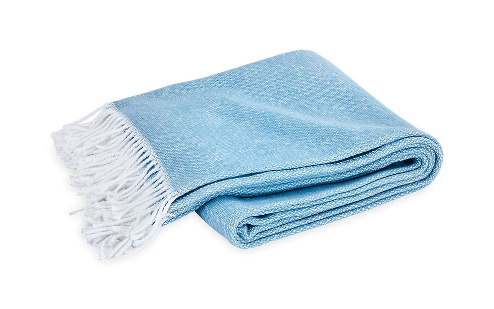 Thumbnail: Pezzo Throw Blanket | Monogramming Optional | Matouk Luxury Linens