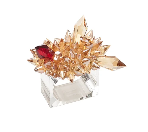 Zenith Napkin Rings in Champagne | Set of 4 | Baccarat x Kim