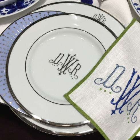 Thumbnail: Large Coffee + Tea Pot | Signature Monogram By Pickard China