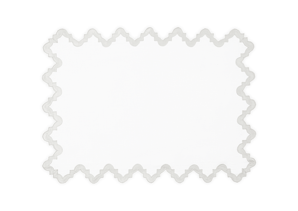 Thumbnail: Aziza Placemats | Set of 4 | Matouk Luxury Linens