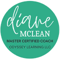Logo-Diane McLean Master Certified Coach, business name Odyssey Learning LLC