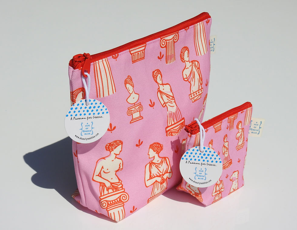 Thumbnail: Sisterhood Chiselled To Perfection  Flat-Based Toiletry Bag