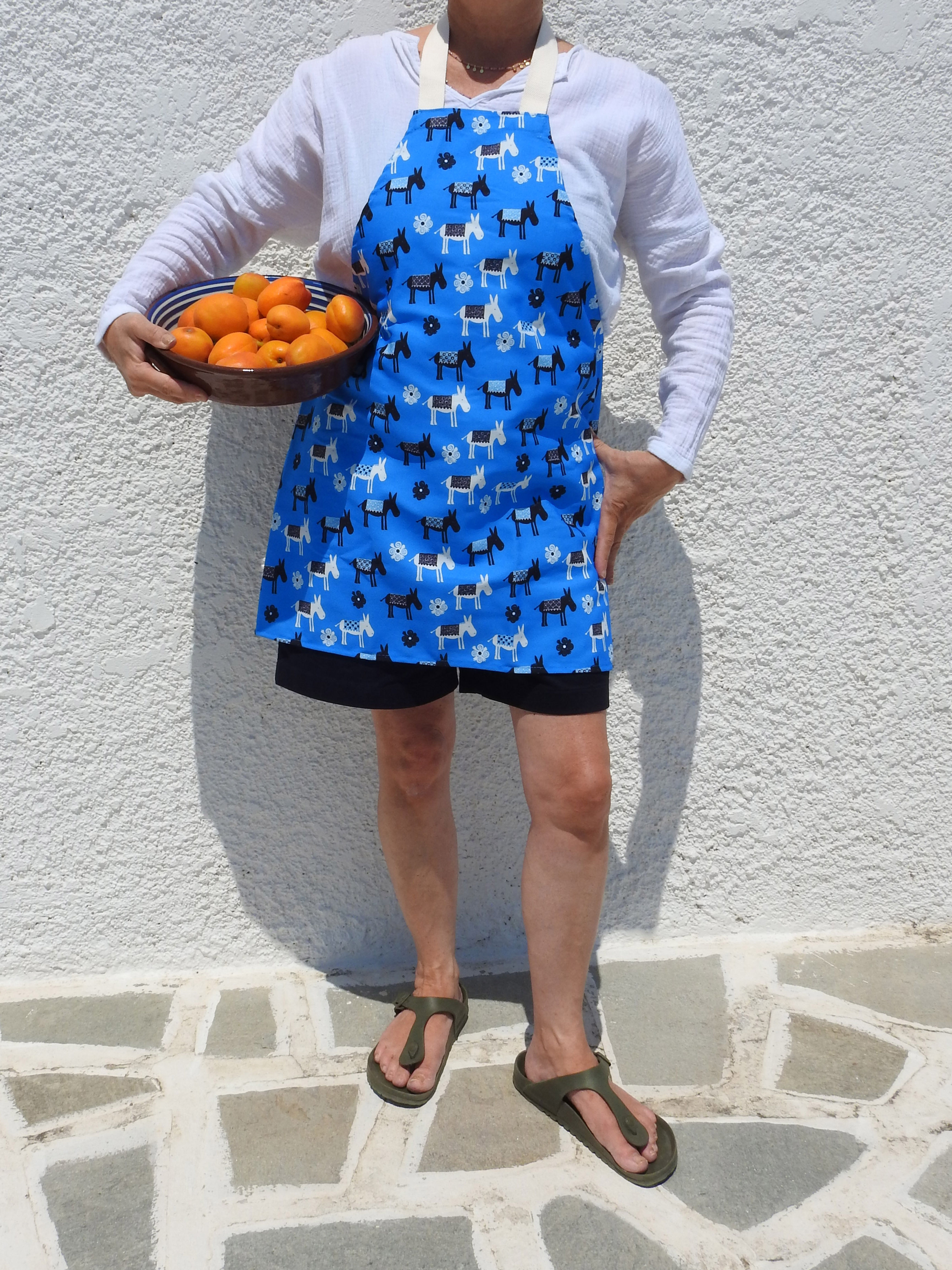 Blue Donkey Water-Resistant Apron