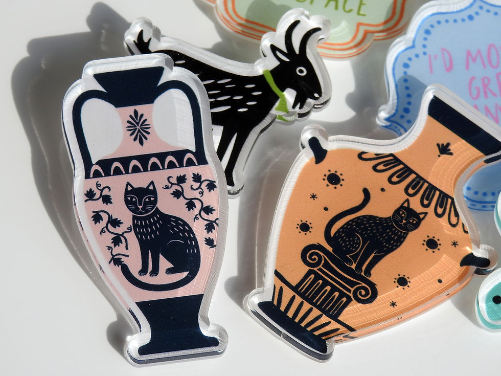Thumbnail: Goat Plexiglass Magnet