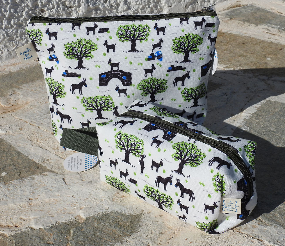Thumbnail: Olive Grove Antics Zipper Pouch (Set of 3)