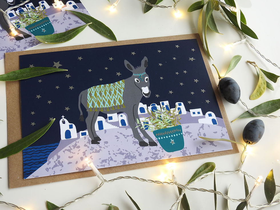 Thumbnail: Greek Island Donkey with Silver Finish