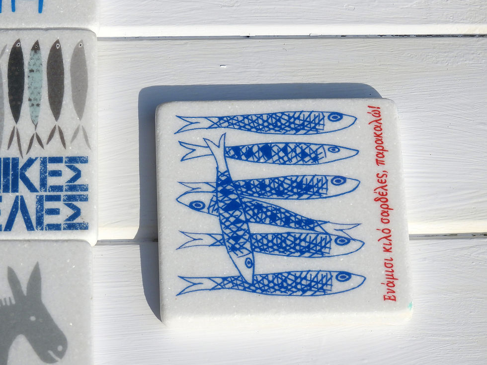 Thumbnail: One And A Half Kilos of Sardines, Please! - Marble Coaster