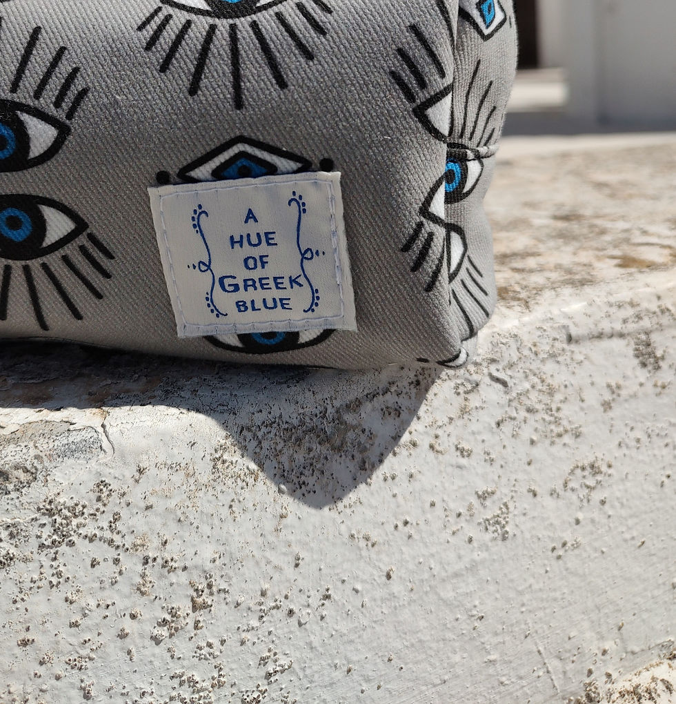 Thumbnail: Blue Eye Carry-All Zip Pouch