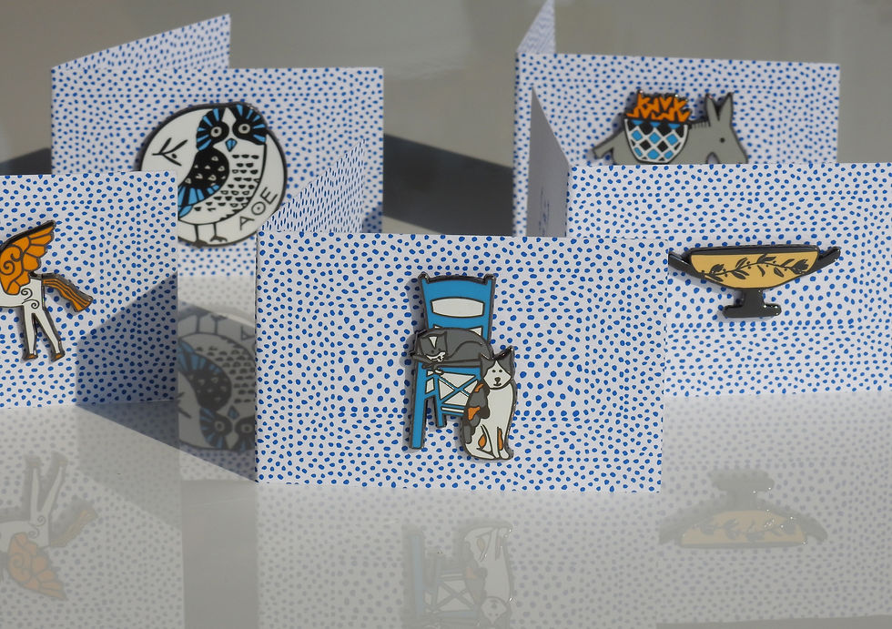 Thumbnail: Greek Donkey Enamel Pin