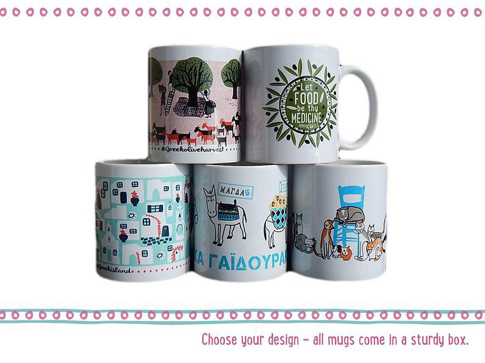 Thumbnail: Ceramic Mug Greek Planters