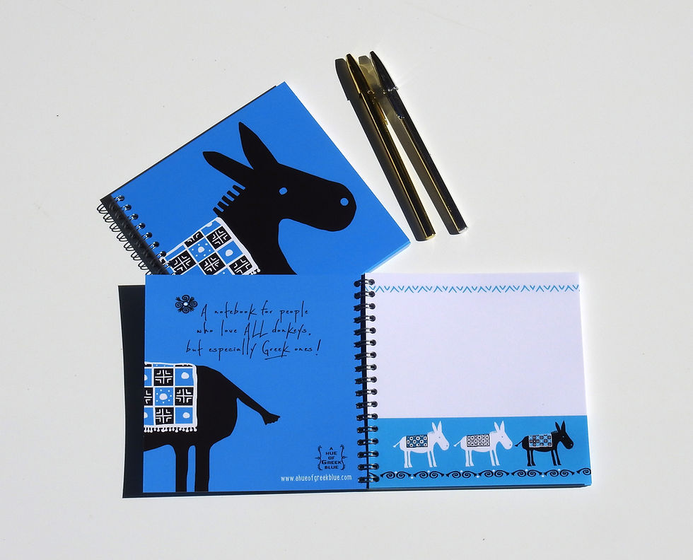Thumbnail: Blue Donkey Notebook