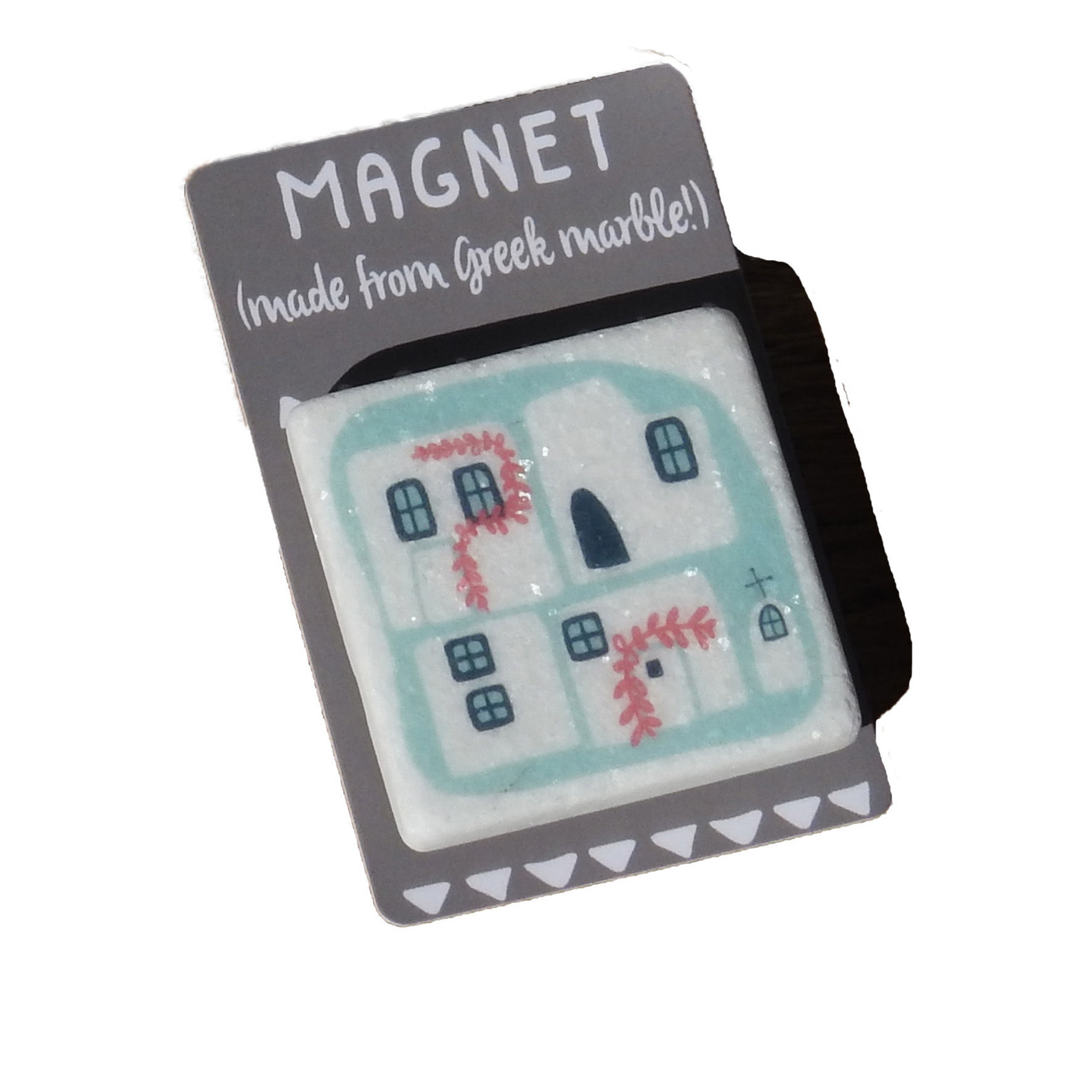 Greek Island Marble Magnet