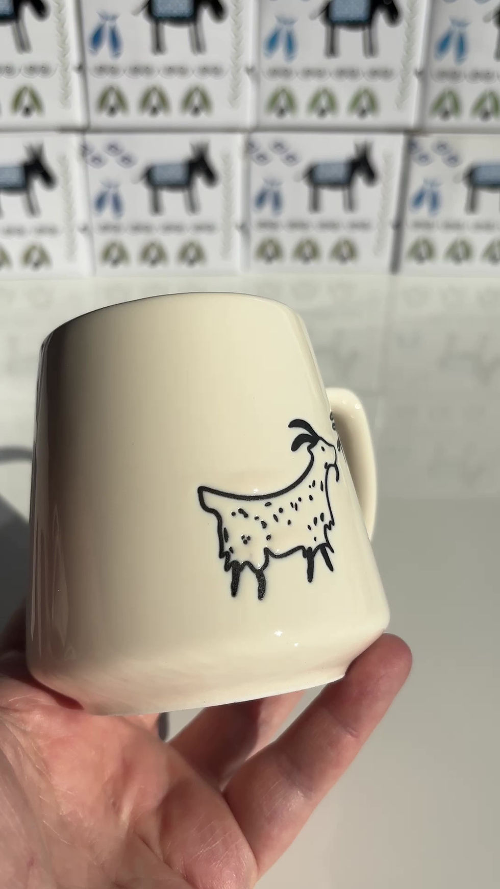 Thumbnail: Goat & Olive Etched Design Cup 280ml