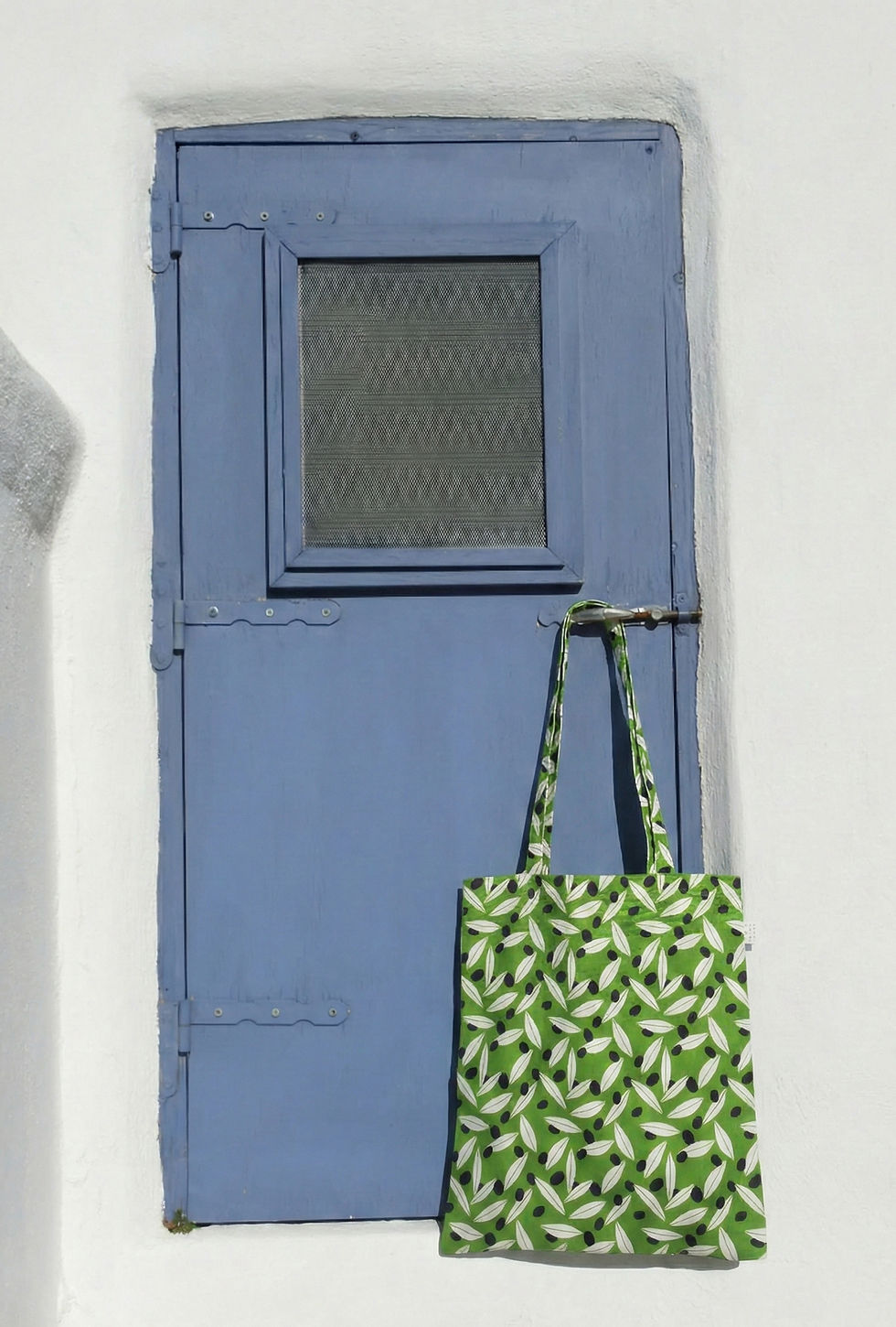 Thumbnail: Modern Olive Water-Resistant Canvas Tote