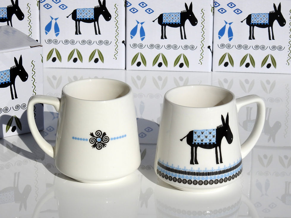 Thumbnail: Blue Donkey Colour Decal 280ml Cup