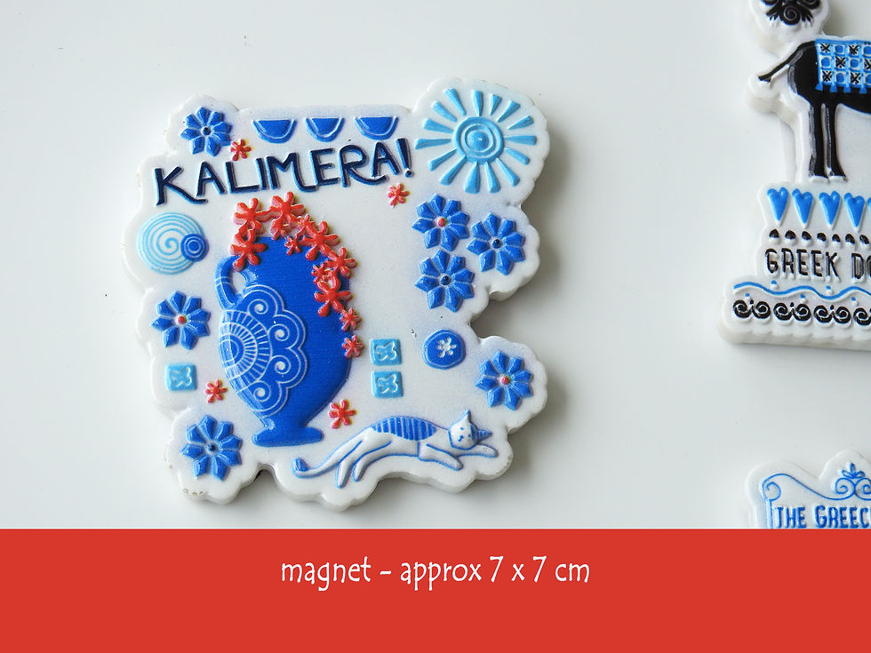 Thumbnail: Kalimera! Raised Surface Magnet