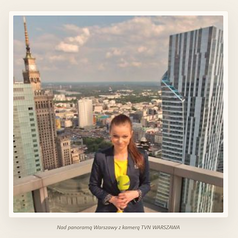 Kasia na dachu wieżowca