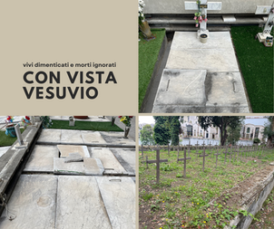 il degrado del cimitero nuovo di napoli