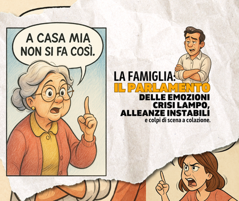 Famiglia: il Parlamento delle emozioni.