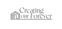 Creating Our Forever interior design studio logo