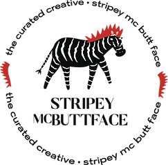 sticker logo round