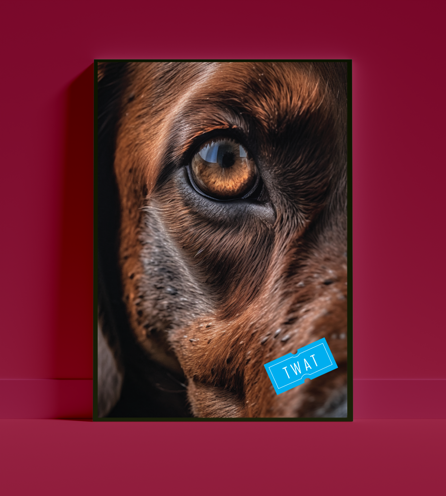 Twatador Labrador Print