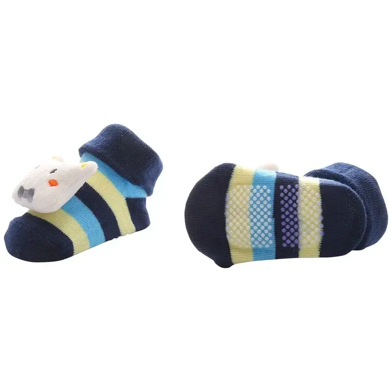 Thumbnail: READY STOCK 0-12months Newborn New Cartoon Anti-skid Three-dimensional Doll Baby