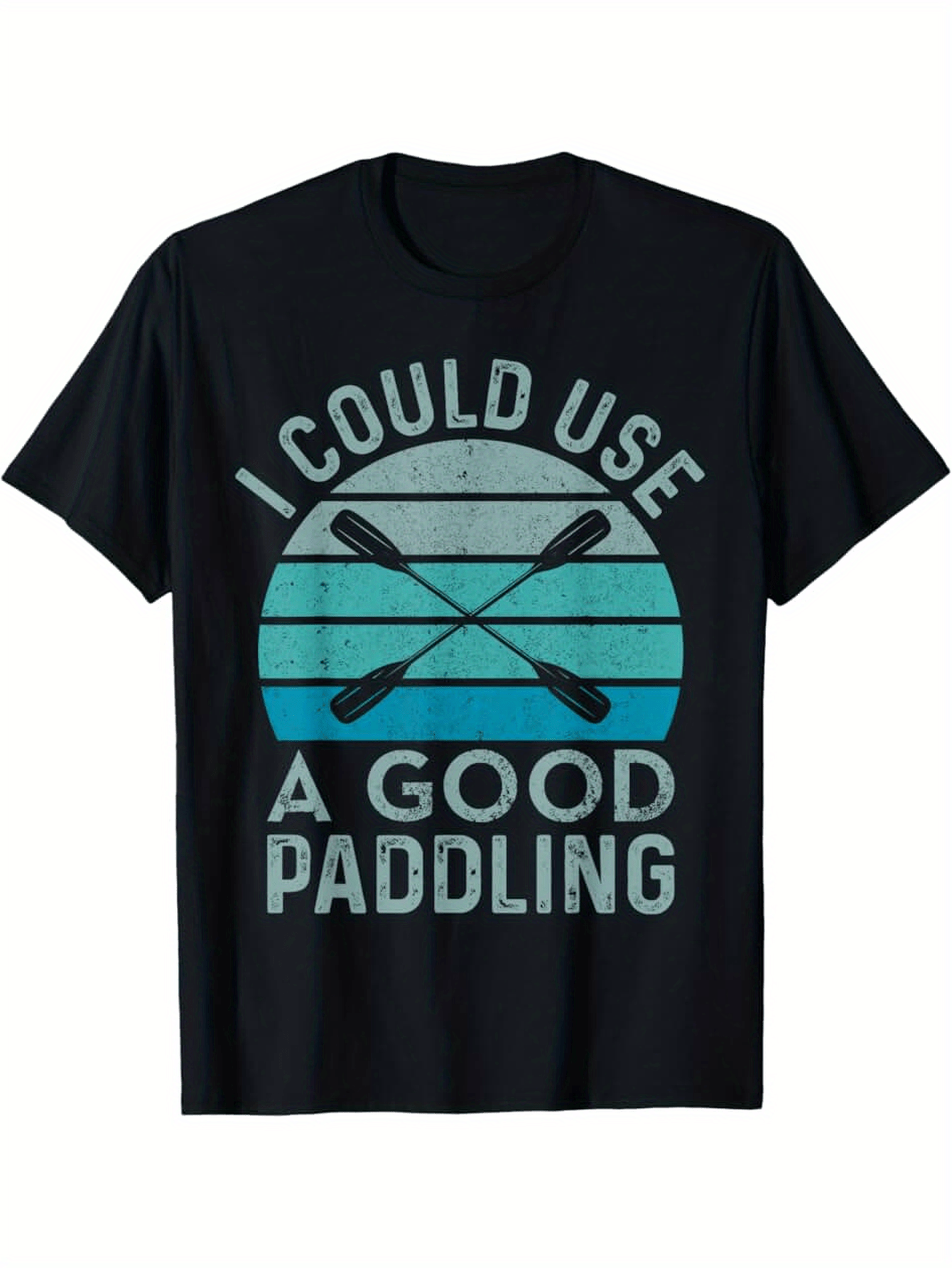Funny Kayak Kayaking T-Shirt - "I Could Use a Good Paddling" Graphic Print, 100%