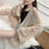 Thumbnail: Sheer Crochet Knit Cardigan for Women Cover Up Long Sleeve Open Front Sweater Ca