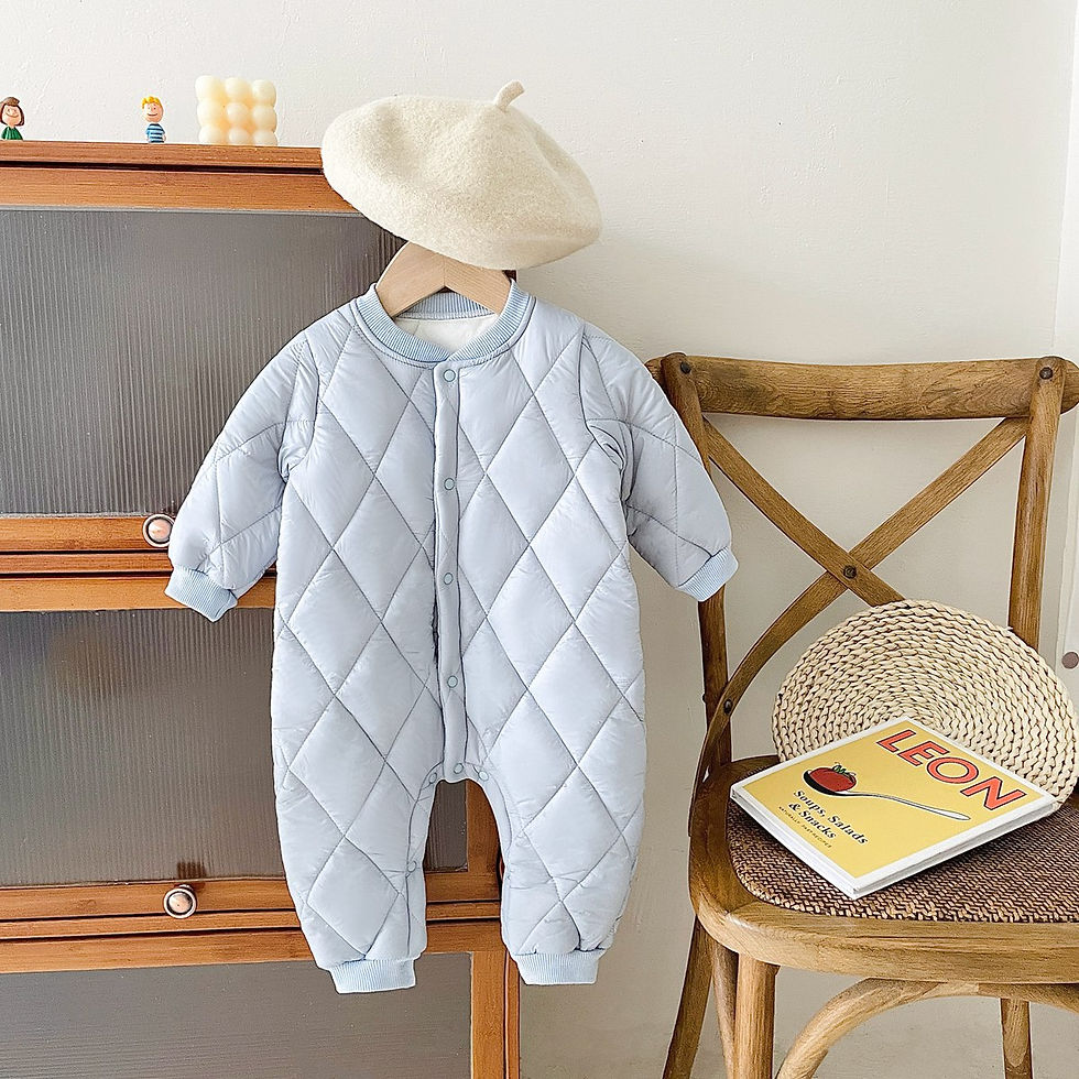 Thumbnail: Sanlutoz Fashion Long Sleeve Baby Rompers Thicken Fleece Warm Winter Infants Clo