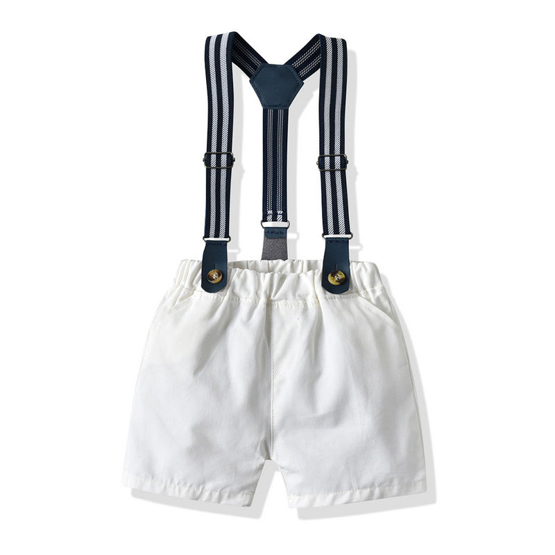Thumbnail: Top and Top Little Boys Gentleman Clothing Set 2020 Fashion Kids Boys Casual Sho