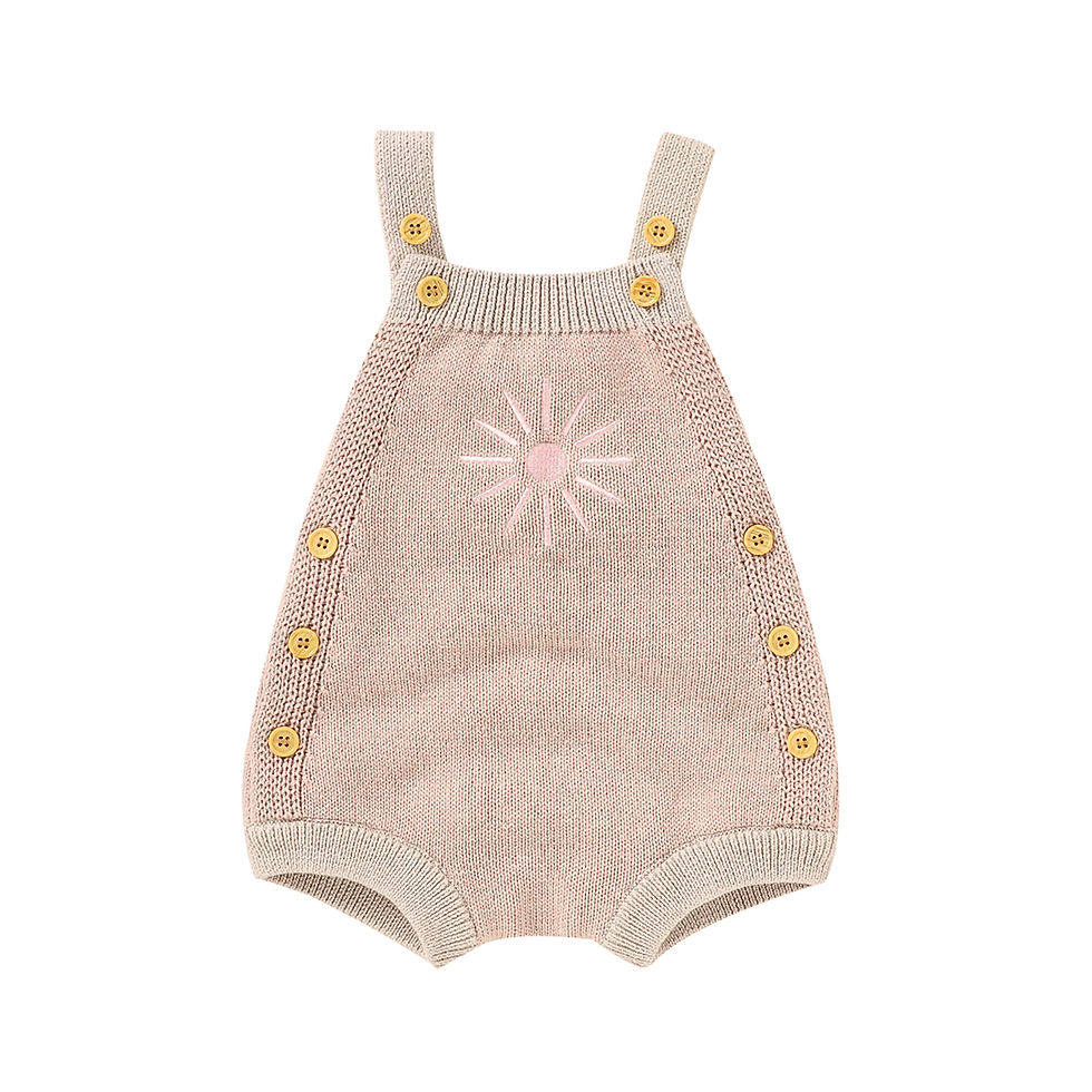 Thumbnail: 2021-07-02 Lioraitiin 0-18M Newborn Baby Boy Girl Autumn Bodysuit Sleeveless Kni