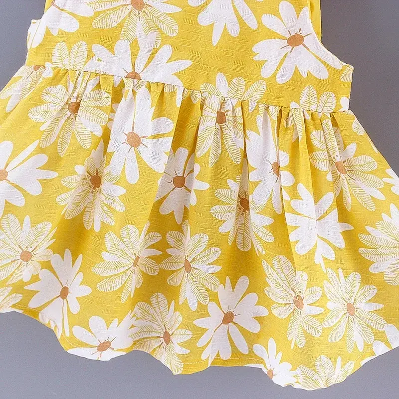 Thumbnail: (Girls 0-3 Years Old) Summer New Girls Dress Floral Print Little Fresh Everyday 