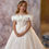 Thumbnail: Hand Made Flower Girl Dresses For Wedding Off The Shoulder Customized Litter Kid