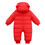 Thumbnail: Baby Rompers For Boy Girl Coats Winter Toddler Hooded Bodysuit Thick Cotton Outf