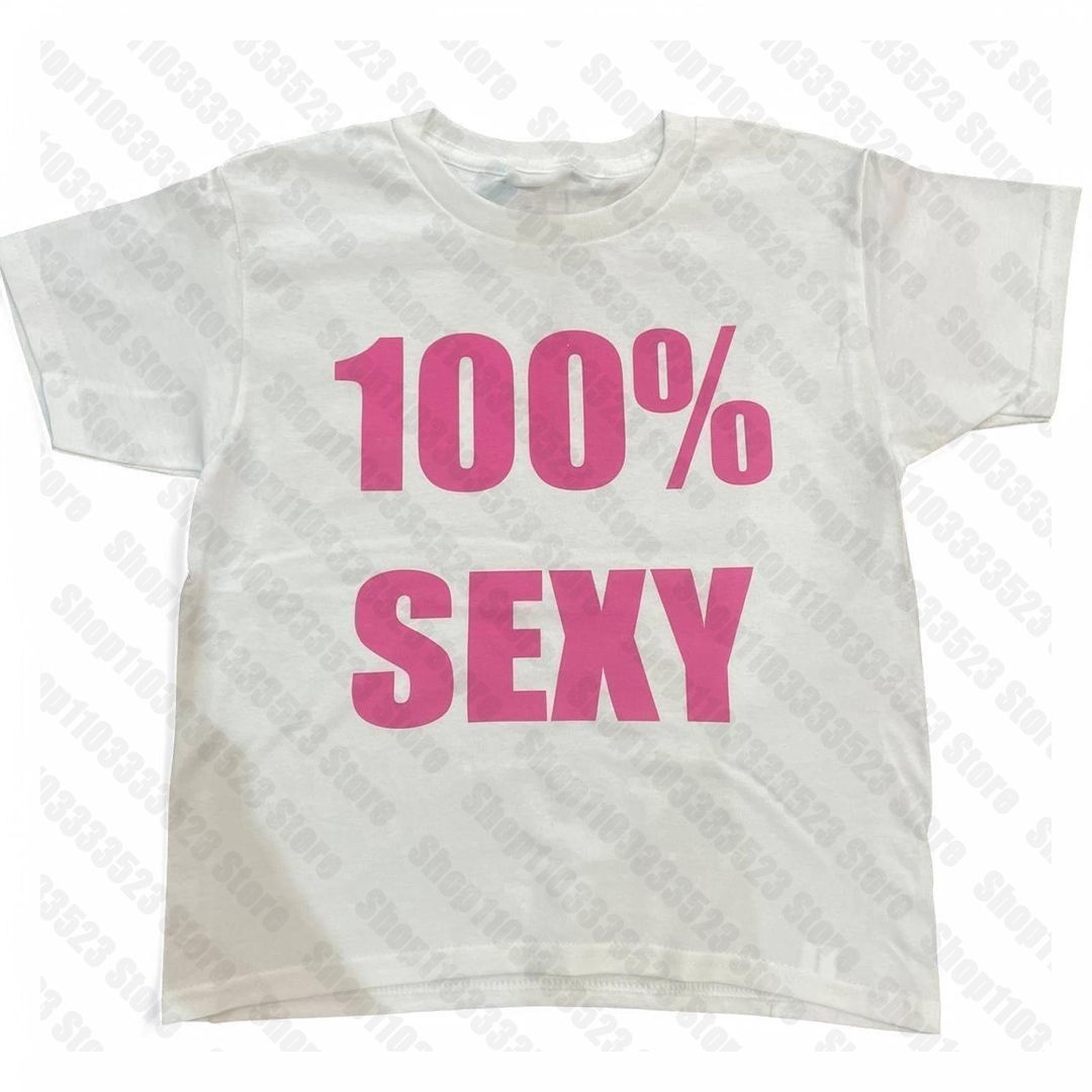 Y2K Emo Short Sleeve T-shirts Aesthetic Gothic Street Printing T-shirt Women Clo