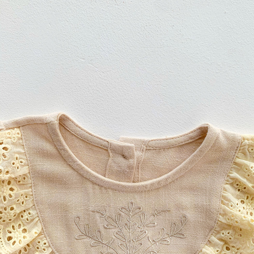 Thumbnail: 2023 Autumn Baby Girls Romper One Piece Bodysuit + Hat Newborn Cotton Long Sleev