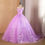 Thumbnail: 2024 Vestidos Sweet Flower 15 Quinceanera Dresses Party Dress With Train Real Ph
