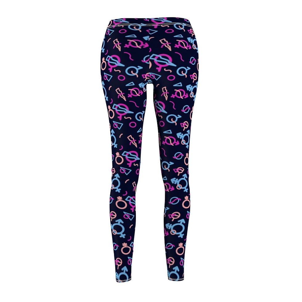 Thumbnail: Subtle Pride - Gender Arcade - Women's Casual Leggings