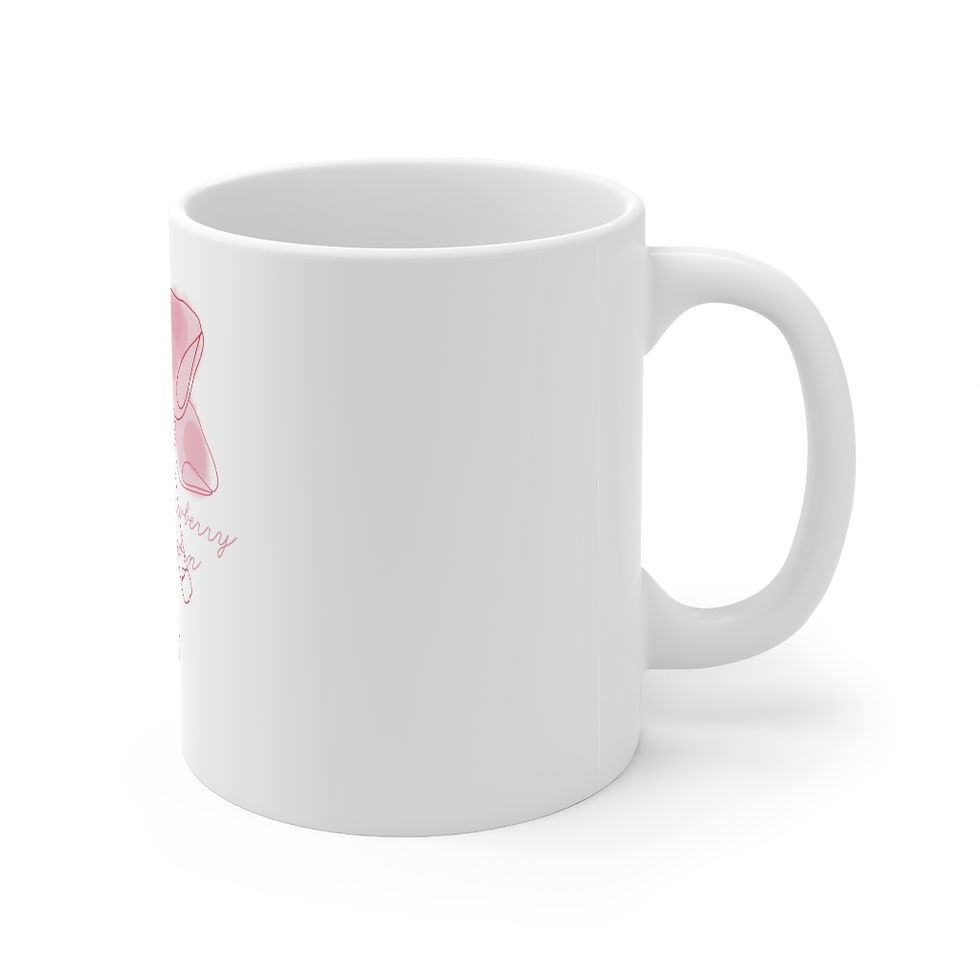 Thumbnail: Love Lines - Strawberry Sin - 11oz Ceramic Mug