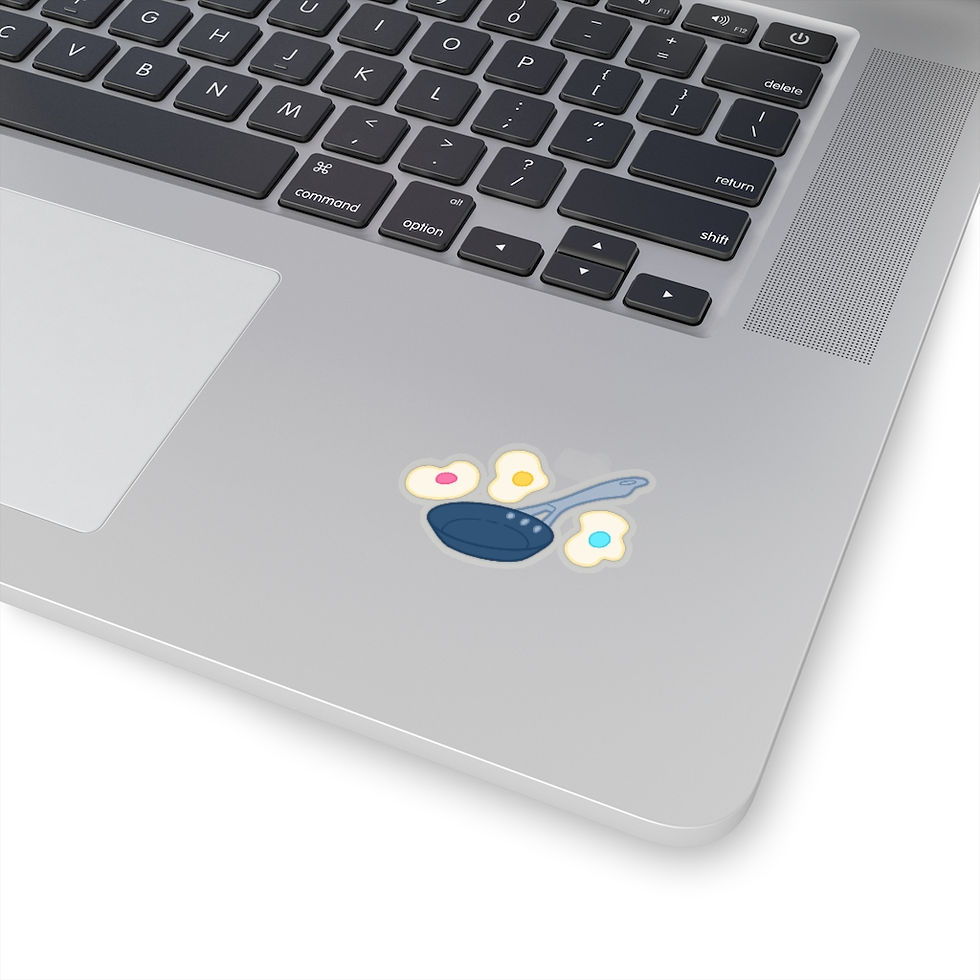 Thumbnail: Subtle Pride - Pan - Kiss-Cut Stickers