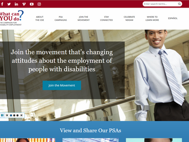 Campaign for Disability Employment Launches New Website