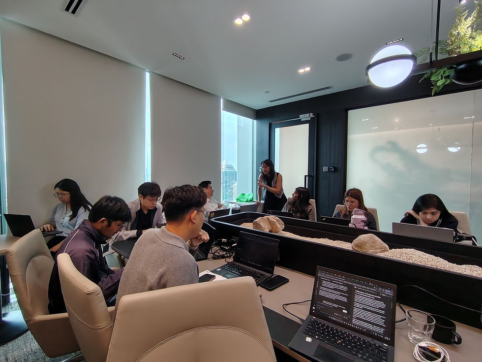our recent training for Internet Alliance, training marketers and leaders from 16 tech and IT companies in Malaysia.