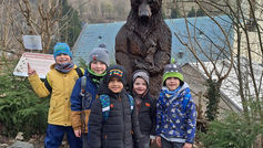 0. třída po stopách medvěda