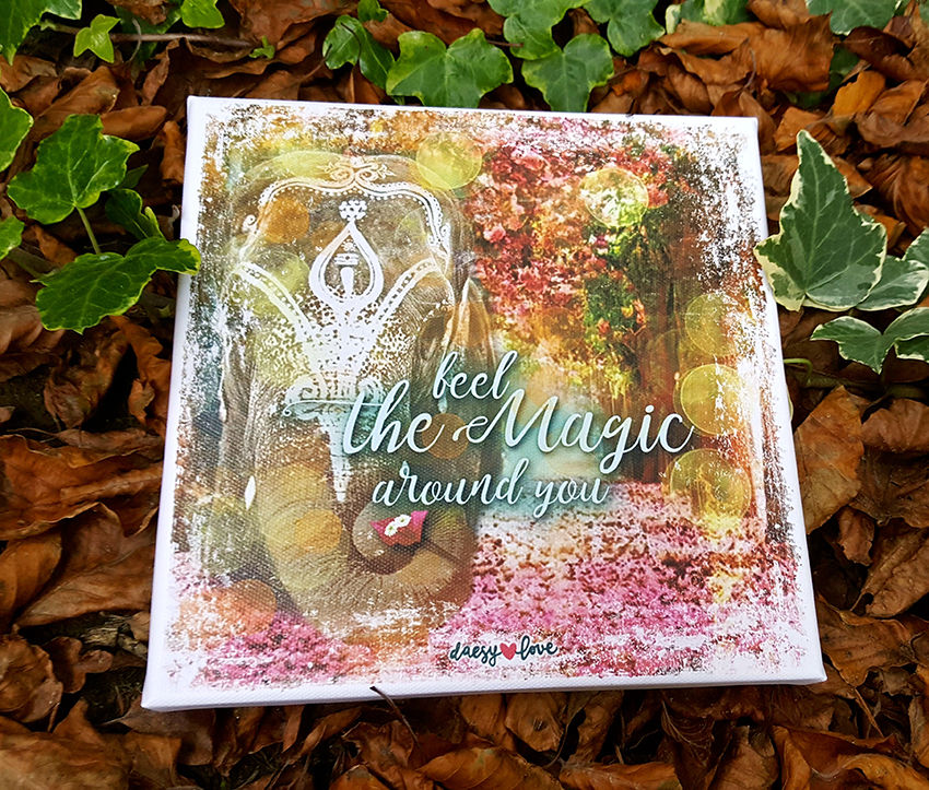 Magic Elephant_stampa su CANVAS