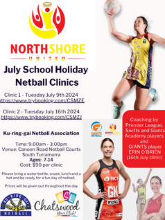 North Shore United July School Holiday Clinics