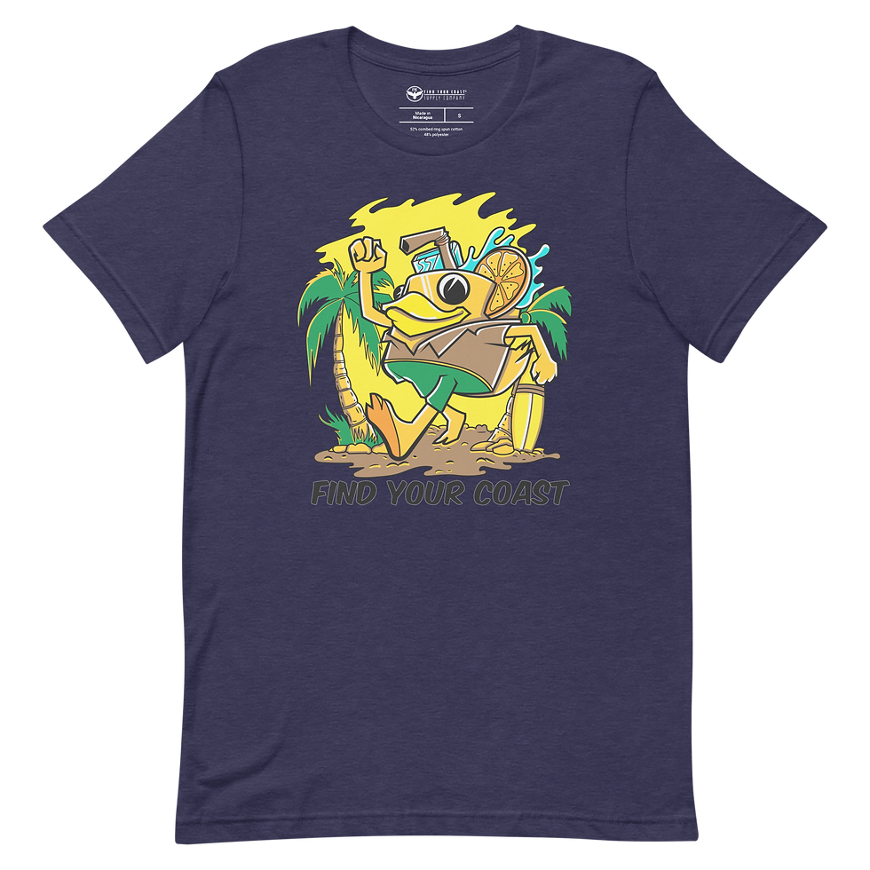 Thumbnail: Beach Party Heather Blend Tee Shirts