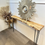 Thumbnail: Oak console table 