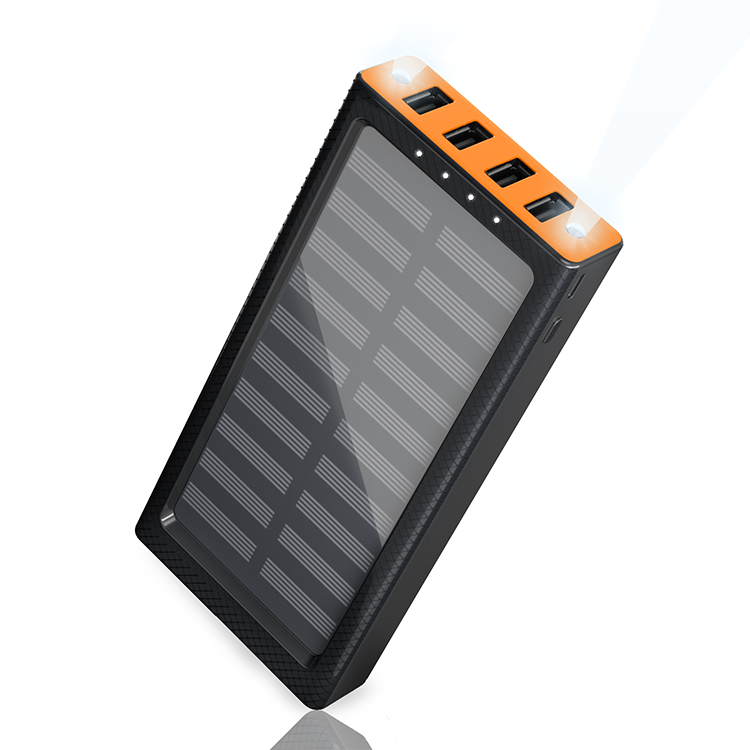 Miniatura: Slim Solar Battery Charger Power Bank Phone Quick Electronics Power Bank 30000