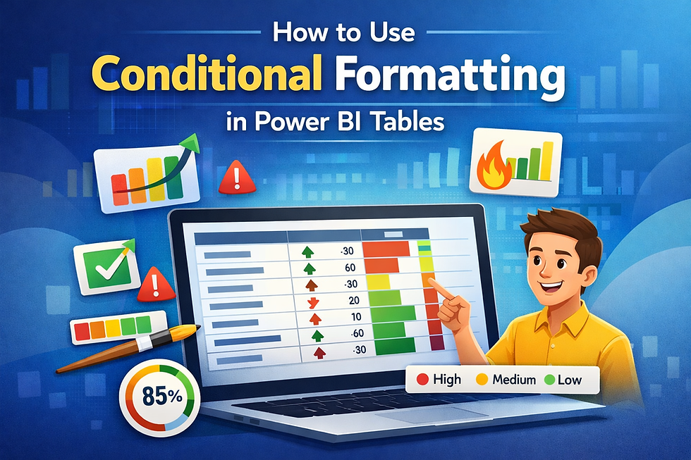 Conditional formatting in Power BI